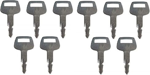 10 Keyman Replacement Ignition Keys Made to fit Hyundai Nagano Sunward Thomas Hitachi Bobcat Heavy Construction Equipment HD62 in Saudi Arabia