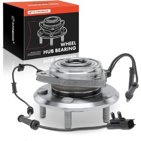 A-Premium Front Wheel Bearing and Hub Assembly with ABS & 5-Lug Compatible with Jeep JK Series - Wrangler 2011-2017, Wrangler JK 2018