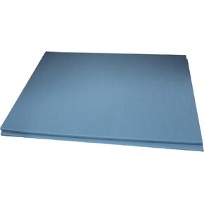 Rehabilitation Advantage Blue Memory Foam Padding, Self Adhesive, 24'' x 16'' x 3/8'', Set of 2