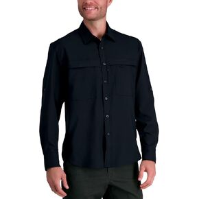 Haggar Men's The Active Series Hike Shirt (Regular and Big and Tall Sizes)
