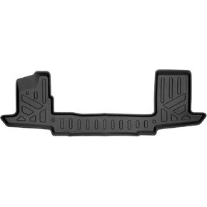SMARTLINER Custom Fit Floor Mats 3rd Row Liner Black Compatible with 2022-2023 Nissan Pathfinder (7 Passenger Models Only)