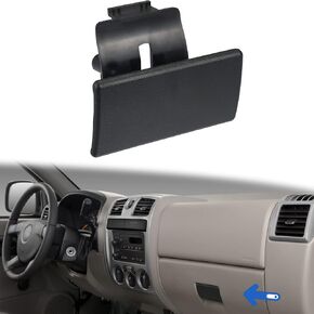 Glove Box Latch Handle Compatible for 2004-2012 Chevy Colorado,GMC Canyon, 2006-2010 Hummer H3 Replace Front Black Glove Box Door Lock Open Handle 10391626