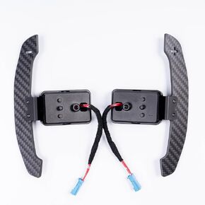 عجلة القيادة المغناطيسية من ألياف الكربون لسيارات BMW M2 M3 M4 G20 G30 G80 G82 G87 F80 F82 F87 F20 F30 F31 F32 F33 Z4 G29 G22 G23 لـ Supra18+ جميع الموديلات ترقية (جميع GXX؛ F3X، F2X، F8X)