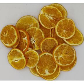 Dried Orange Slices for Potpourri and Bowl Fillers, 30-35 Small/Medium Slices - 4oz(OS20)
