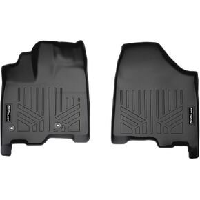 SMARTLINER Custom Fit Floor Mats 1st Row Liner Set Black for 2013-2020 Toyota Sienna - All Models