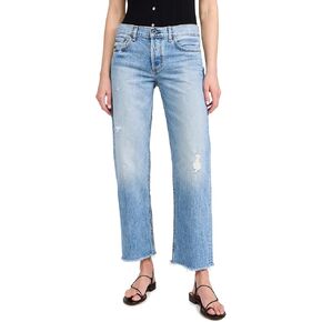 Women's Low Rise Straight Jeans