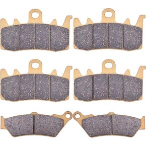 Brake Pads for BMW R1200GS R1200 R 1200 GS 1200 2014 2015 2016 2017 2018, OEM # 34117671780 34217660281, Ceramic Front and Rear Brake Pad Set