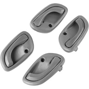 Interior Inside Door Handle Fit for 1999 2000 2001 2002 2003 2004 Chevy Tracker Suzuki Vitara 99-05 Suzuki Grand Vitara 95-02 Suzuki Esteem Front Rear Driver Passenger Side