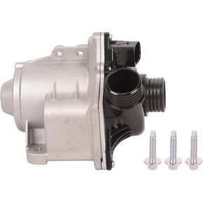 TOPAZ Electric Coolant Water Pump Compatible with BMW E60 E61 E82 E88 E90 F01 640i 535i 740i 740Li 135i 335i 335is 335xi 535xi 135is X1 X3 X4 X5 X6 Z4 3.0L L6 11517632426 11517586928 11517586929
