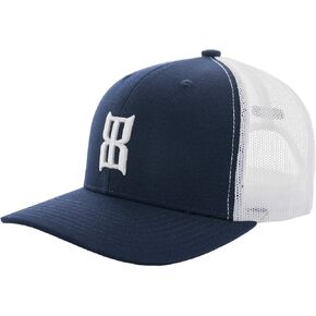 Bex Mens Steel Navy/White Cap Navy/White OS