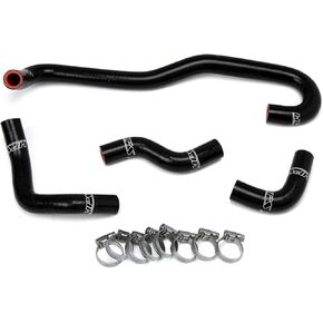 HPS 57-1655-BLK Black Silicone Heater Hose Kit Coolant