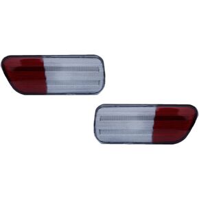 For 2006 2007 2008 2009 2010 Chrysler PT Cruiser Reflector Backup reverse Tail Lights 2 in 1 White Lens