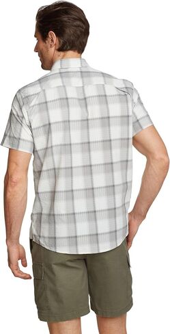 قميص Eddie Bauer الرجالي Pack It بأكمام قصيرة من القطن القطني in Saudi Arabia