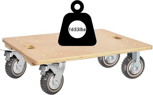 8 Inch Caster Wheels Heavy Duty Polyurethane Offroad Casters Set of 4 Swivel Plate Casters with 2 Brake Industrial Locking Wheels, Load Bearing 2314lbs in Saudi Arabia
