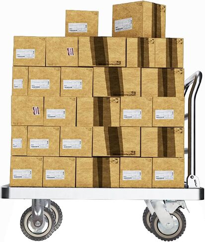 8 Inch Caster Wheels Heavy Duty Polyurethane Offroad Casters Set of 4 Swivel Plate Casters with 2 Brake Industrial Locking Wheels, Load Bearing 2314lbs in Saudi Arabia