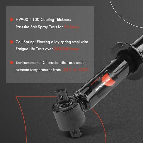 A-Premium Front Pair (2) Strut Assembly Compatible with Chevrolet Silverado 1500 2019-2023, Silverado 1500 LTD 2022 & GMC Sierra 1500 2019-2023, Sierra 1500 Limited 2022, Driver and Passenger Side in Saudi Arabia