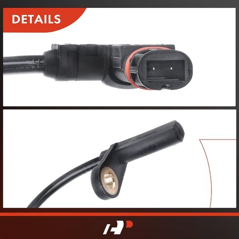 A-Premium ABS Wheel Speed Sensor Compatible with Mercedes-Benz Models - R172 SLC300/SLK250/SLK300/SLK350/SLK55 AMG, Convertible - Front Driver or Passenger Side, Replace# 1725400017, 1729056101 in Saudi Arabia
