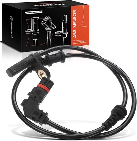 A-Premium ABS Wheel Speed Sensor Compatible with Mercedes-Benz Models - R172 SLC300/SLK250/SLK300/SLK350/SLK55 AMG, Convertible - Front Driver or Passenger Side, Replace# 1725400017, 1729056101 in Saudi Arabia