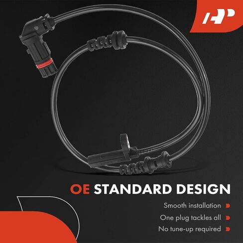A-Premium ABS Wheel Speed Sensor Compatible with Mercedes-Benz Models - R172 SLC300/SLK250/SLK300/SLK350/SLK55 AMG, Convertible - Front Driver or Passenger Side, Replace# 1725400017, 1729056101 in Saudi Arabia