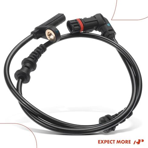 A-Premium ABS Wheel Speed Sensor Compatible with Mercedes-Benz Models - R172 SLC300/SLK250/SLK300/SLK350/SLK55 AMG, Convertible - Front Driver or Passenger Side, Replace# 1725400017, 1729056101 in Saudi Arabia