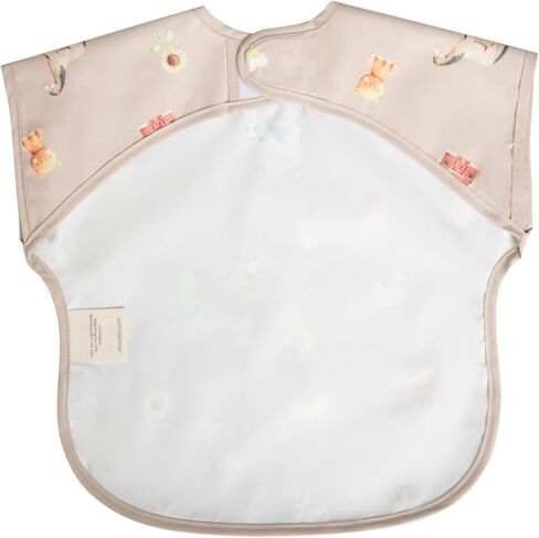 Ali+Oli Smock Bibs for Babies, BPA-Free Oeko-Tex Certified, Waterproof Baby Smock, Machine Washable, Toddlers Ages 6m+ in Saudi Arabia
