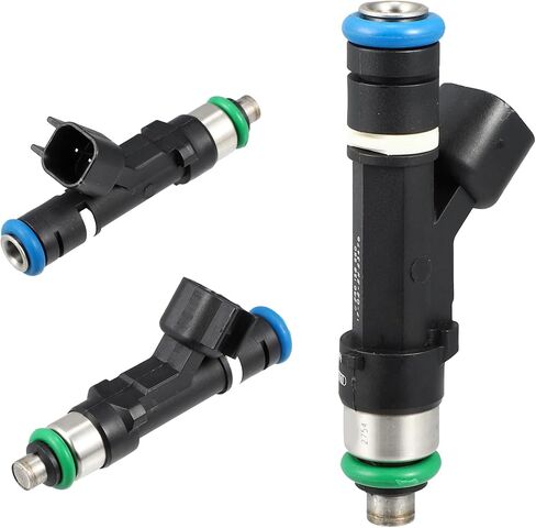 X AUTOHAUX 8 قطعة M-9593-LU47 0280158279 حاقن الوقود تدفق المتطابقة لاستبدال فورد موستانج GT 5.0L 2011-2021 أسود in Saudi Arabia