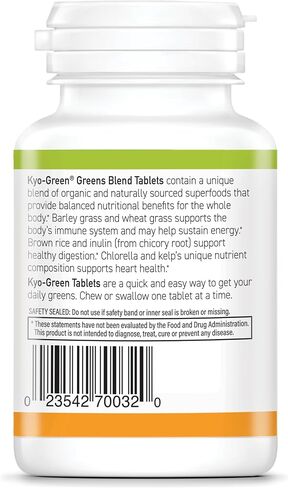 Kyo-Green Greens Blend Energy Tablets, 180 tablets in Saudi Arabia
