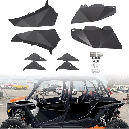 ECOTRIC 2879509 Lower Door Panels Insert Kit Compatible with 2014-2023 Polaris RZR 900 1000 XP S Turbo 2 Door W/OEM Style Frame in Kuwait