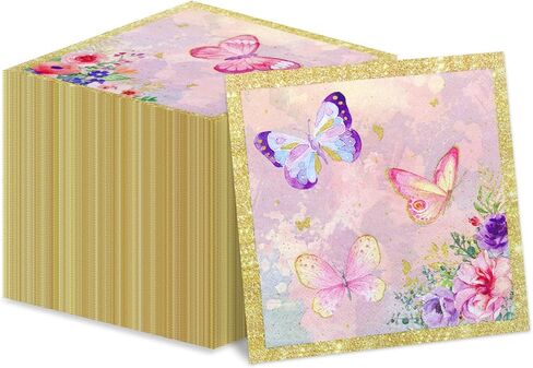 100Pcs Gender Reveal Napkins, 13 x 13 Inches Boy or Girl Baby Shower Napkins, Team Boy or Girl Napkins, Blue Pink Party Napkins for Girl Boy Baby Shower Gender Reveal Party Supplies in Kuwait