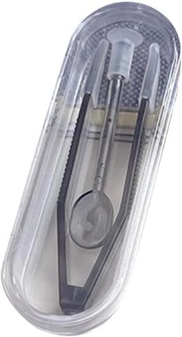 Practical Contact Lens Insertion and Removal Tool Set Practical Equipment Supplies for Students Office Workers House Contact Lens Wearing Tool Kit Lens Care (Black) in Saudi Arabia