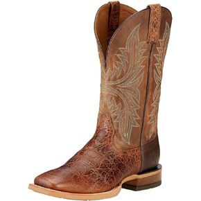 ARIAT Mens Cowhand Western Boot Adobe Clay/Taupe 11.5 Wide