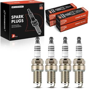 A-Premium Iridium Platinum Spark Plugs Compatible with Hyundai Sonata & Dodge Grand Caravan, Ram 50, Caravan, Dynasty & Mitsubishi Galant & Toyota Land Cruiser & Chrysler (Pack of 6)
