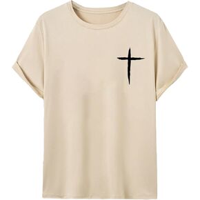 SOLY HUX Men's Letter Floral Print Graphic Tees Short Sleeve Round Neck T Shirt Tops