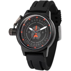 Star Wars Adult Crown Protector Analog Quartz Rubber Strap Watch