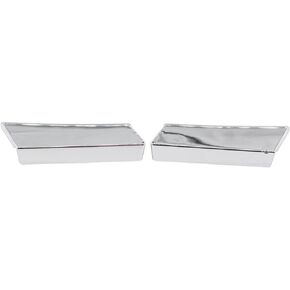 NewYall Pack of 2 Left Driver Right Passenger Side Chrome Headlight Washer Nozzle Cover for Lexus GS350 2007-2011 GS430 2006-2007 GS450h 2008-2011 GS460 2008-2011