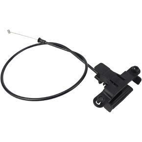 MUNIK Car Engine Hood Release Cable Wire Compatible with BMW X5 X6 E70 E71 3.0si 4.8i M xDrive35i/40i/50i Replace# 51237164798