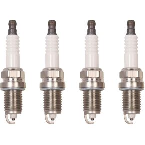 ENA Set of 4 Spark Plug Compatible with Dodge Honda Volkswagen Dakota Journey Avenger Golf Beetle Jetta Civic Accord Jetta Passat Beetle Golf Civic Dakota CR-V MDX 550i 650i Replacement for XP5224