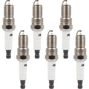 ECCPP Platinum Iridium Spark Plugs 97287 for Ford F-150,Explorer for Buick Electra for Chevrolet Express for GMC Savana for Cadillac DeVille for Mercury Mariner for Oldsmobile 98 pack of 6