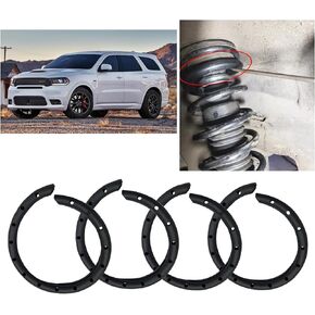 4Pcs Universal Front Rear Coil Spring Rubber Sleeve Seat Cushion Shock Absorber