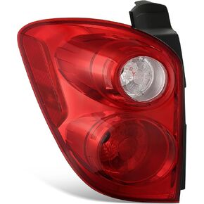 DNA MOTORING Factory OE Style LED/Halogen Driver Side (Left) Taillight Assembly Compatible with Chevy Equinox 2010-2015, GM2800242, OEM-TL-083-L