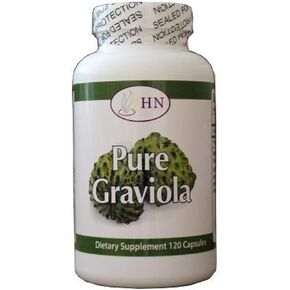 Fresh Health Nutrition's Graviola 1000 Mg Serving Capsules Bottle, 120 Count
