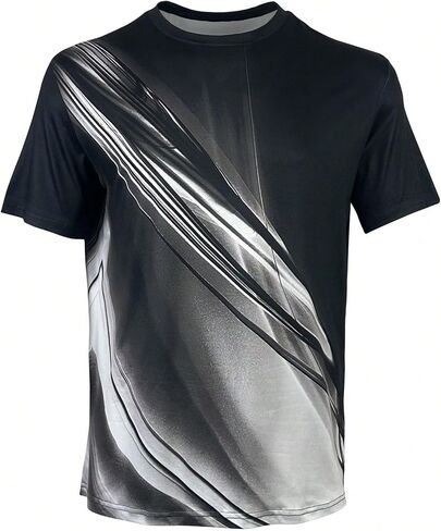 SOLY HUX Men's Letter Floral Print Graphic Tees Short Sleeve Round Neck T Shirt Tops in Saudi Arabia