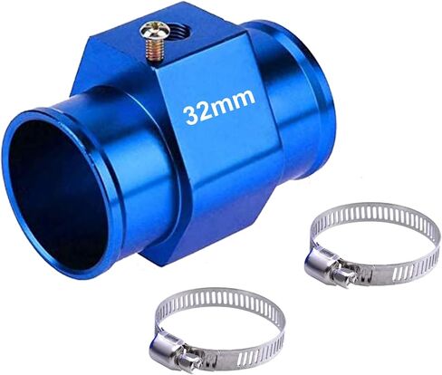 Water Temperature Gauge Adapter,Water Temp Meter Gauge Radiator Sensor Adaptor Clamps (32mm) in Kuwait