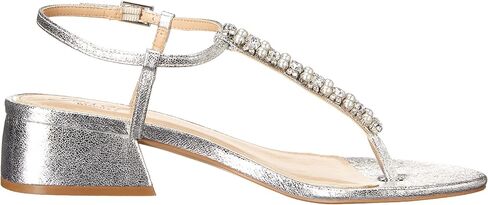 Jewel Badgley Mischka Dasha Block Heel Thong Sandals in Saudi Arabia
