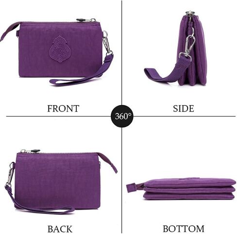 Crossbody Bag for Women Nylon Waterproof Shoulder Handbags Purse Messenger Bag Ladies Travel Bag Pocketbooks in Saudi Arabia