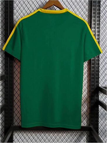 WDIRARA Men's Letter Graphic Sport Jersey Shirt Short Sleeve Round Neck Ringer Tee Shirts in Saudi Arabia