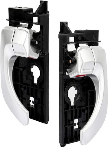ECCPP Door Handles Interior Inside Inner Front Driver Passenger Side for 2005-2008 for Hyundai Sonata Silver(2PCS) in Saudi Arabia