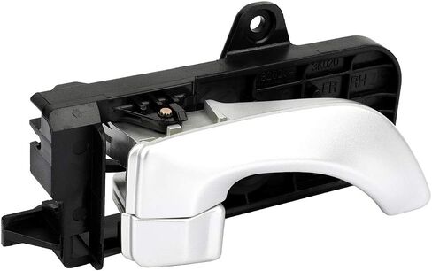 ECCPP Door Handles Interior Inside Inner Front Driver Passenger Side for 2005-2008 for Hyundai Sonata Silver(2PCS) in Saudi Arabia