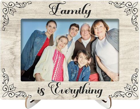 Family Photo Frame 4x6 - Family Gifts for Home, Best Family Gifts, Gifts for Family Parents Grandparents, Family Gifts for Christmas, Housewarming Gifts, Family Picture Frame in Kuwait