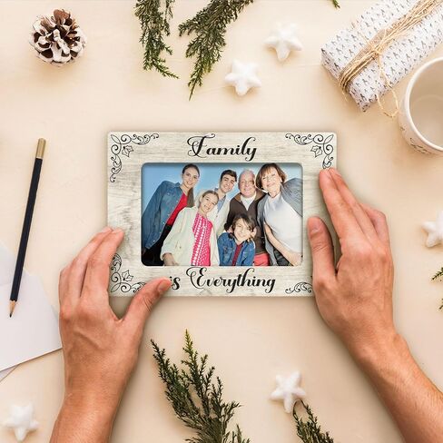 Family Photo Frame 4x6 - Family Gifts for Home, Best Family Gifts, Gifts for Family Parents Grandparents, Family Gifts for Christmas, Housewarming Gifts, Family Picture Frame in Kuwait
